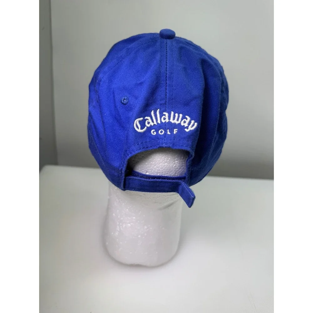 Callaway Golf Rusty Wallace Men‎ OSFA Blue Miller Lite Last Call NASCAR Cap